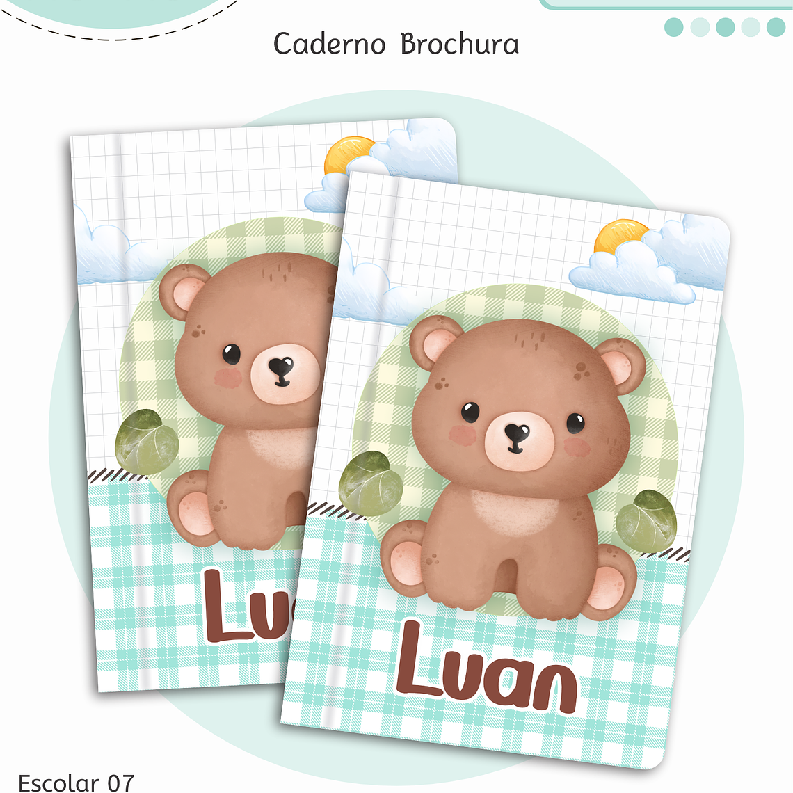 Arquivo Encadernação Kit Escolar - Bichinhos 10