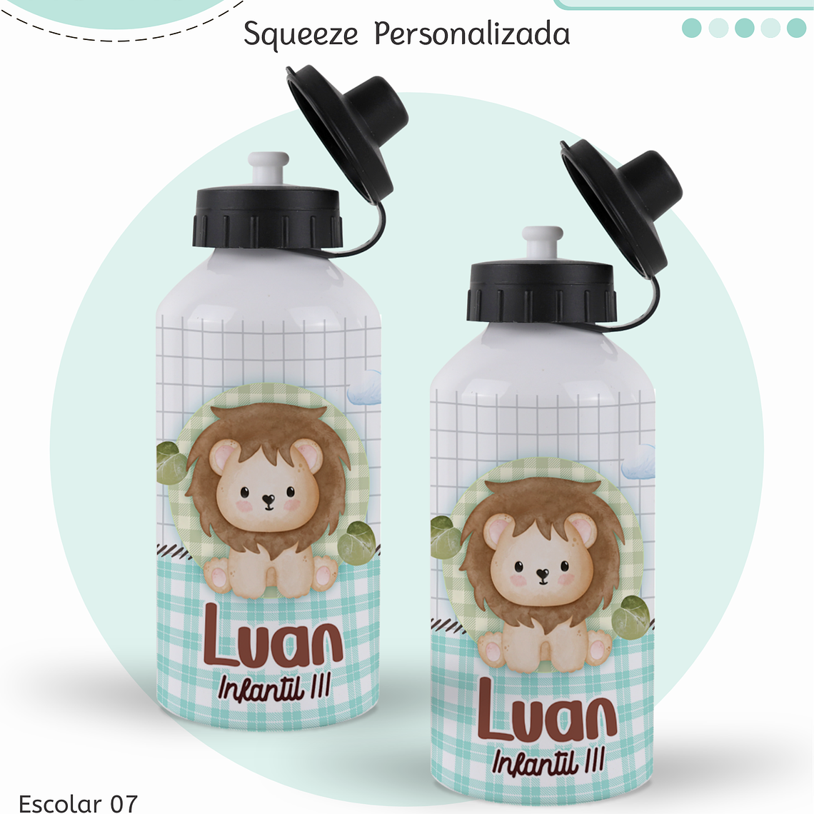 Arquivo Encadernação Kit Escolar - Bichinhos 13