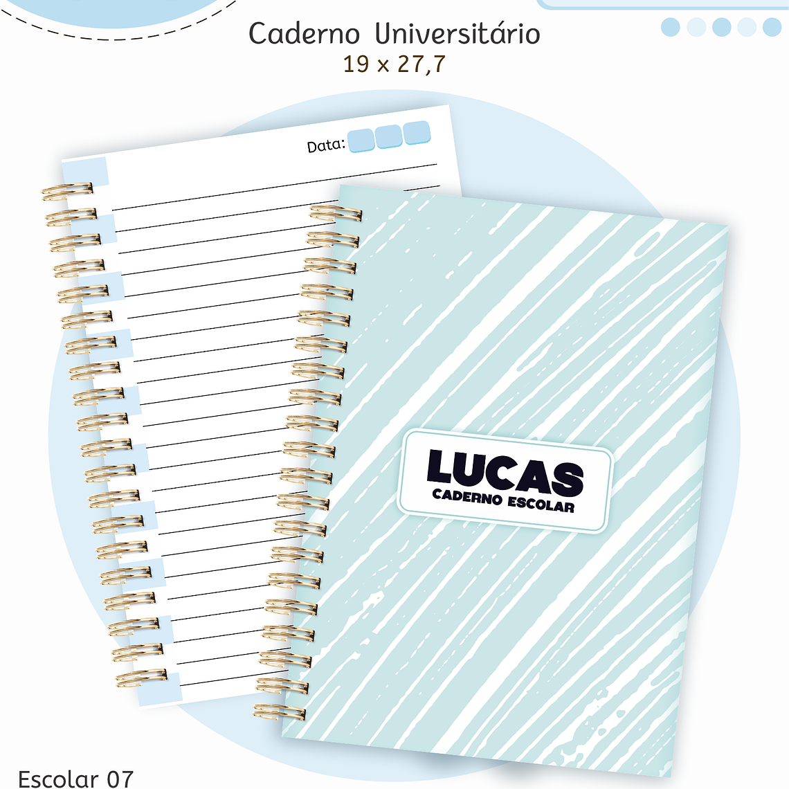 Arquivo Encadernação Kit Escolar - Neutro 2