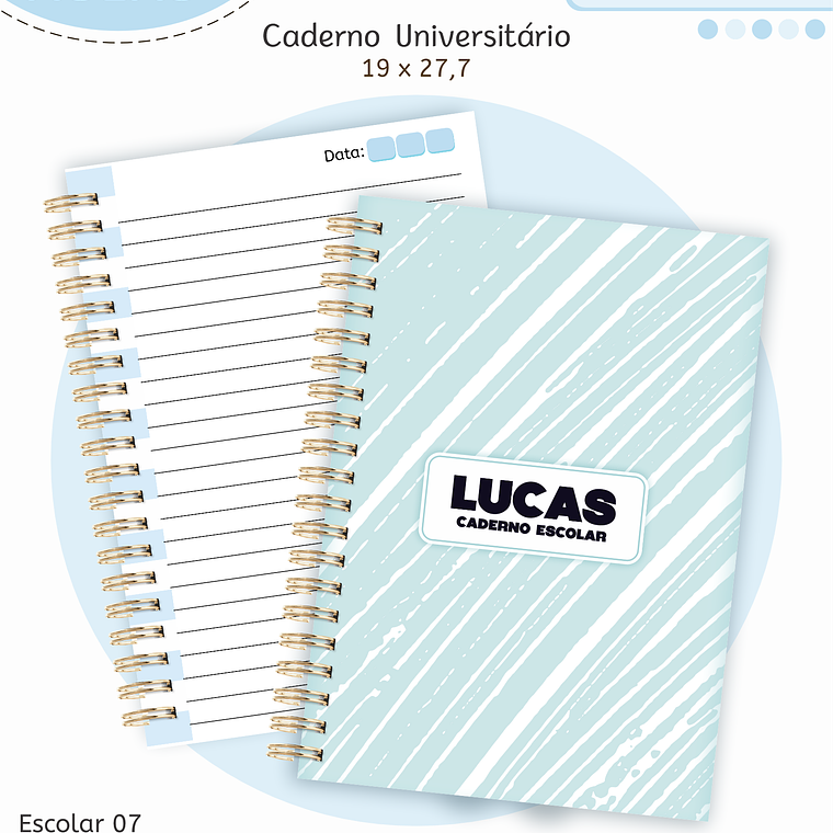 Arquivo Encadernação Kit Escolar - Neutro 2