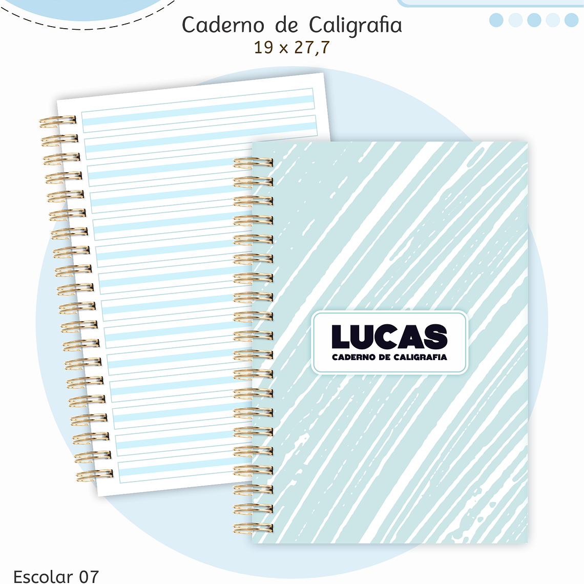 Arquivo Encadernação Kit Escolar - Neutro 9