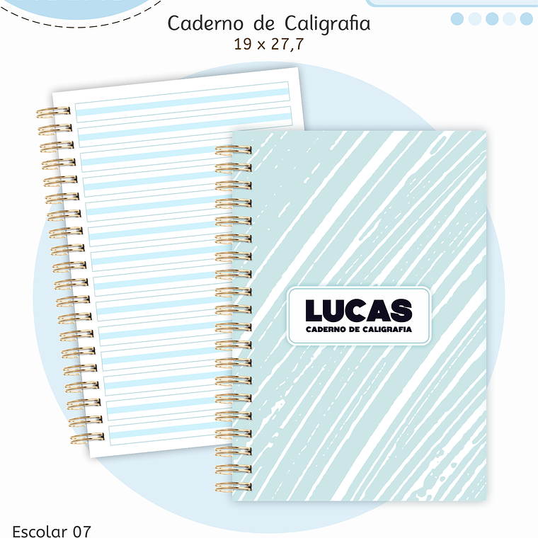 Arquivo Encadernação Kit Escolar - Neutro 9