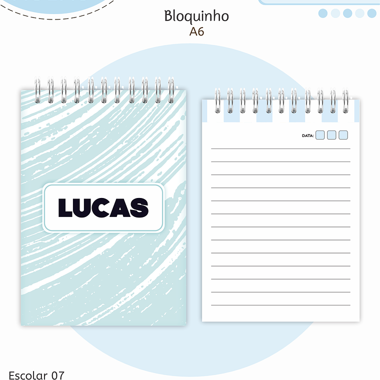 Arquivo Encadernação Kit Escolar - Neutro 13