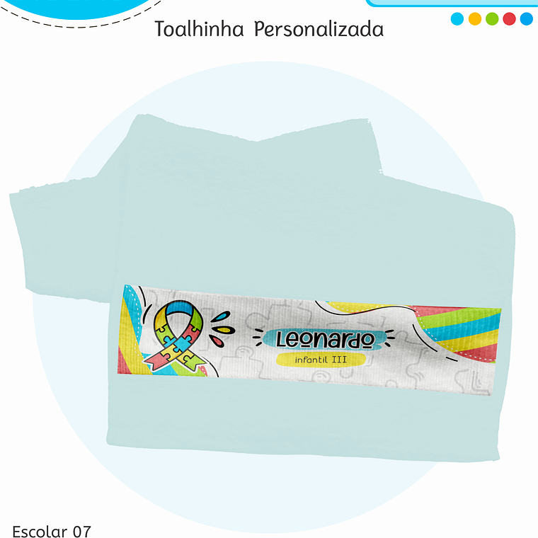 Arquivo Encadernação Kit Escolar - Autismo 10