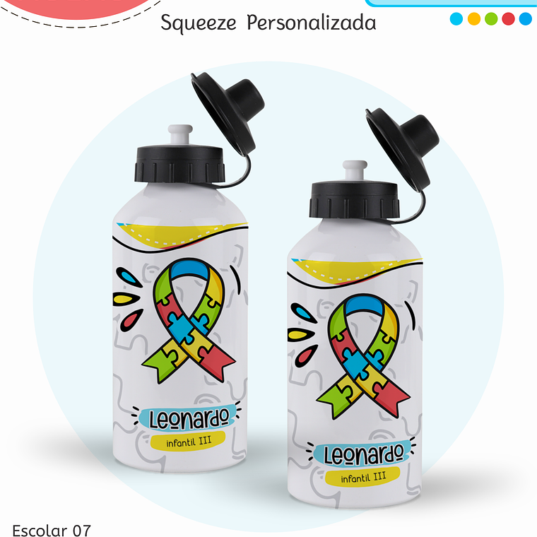 Arquivo Encadernação Kit Escolar - Autismo 12