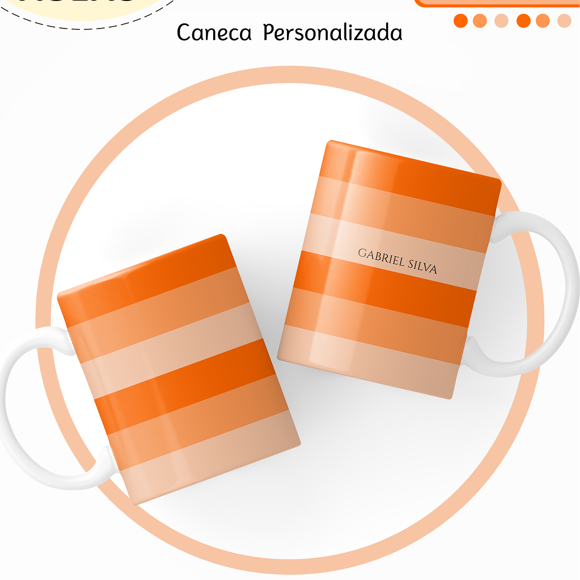 Arquivo Encadernação Kit Escolar - Laranja Neutro 9