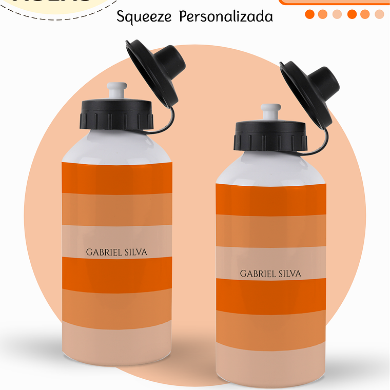 Arquivo Encadernação Kit Escolar - Laranja Neutro 11