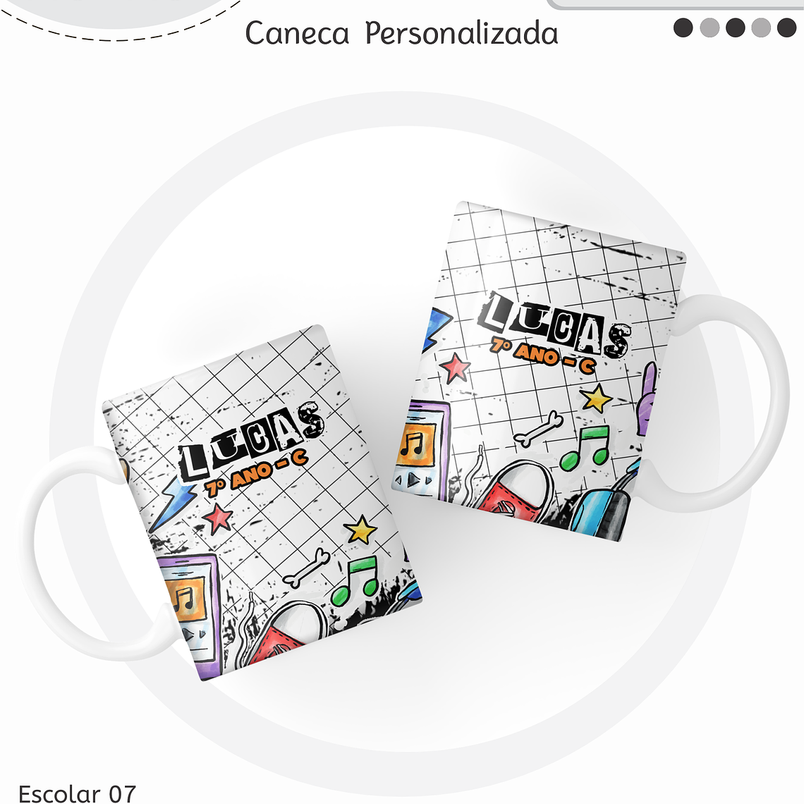 Arquivo Encadernação Kit Escolar - Teen Menino 7