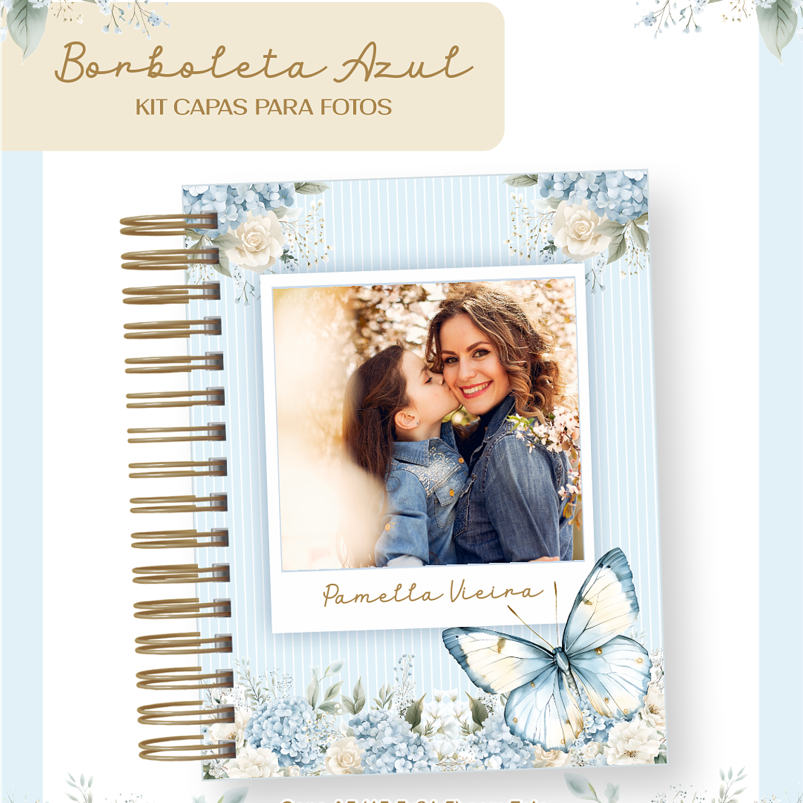 Arquivo Kit Capas de Agenda c/ fotos 5