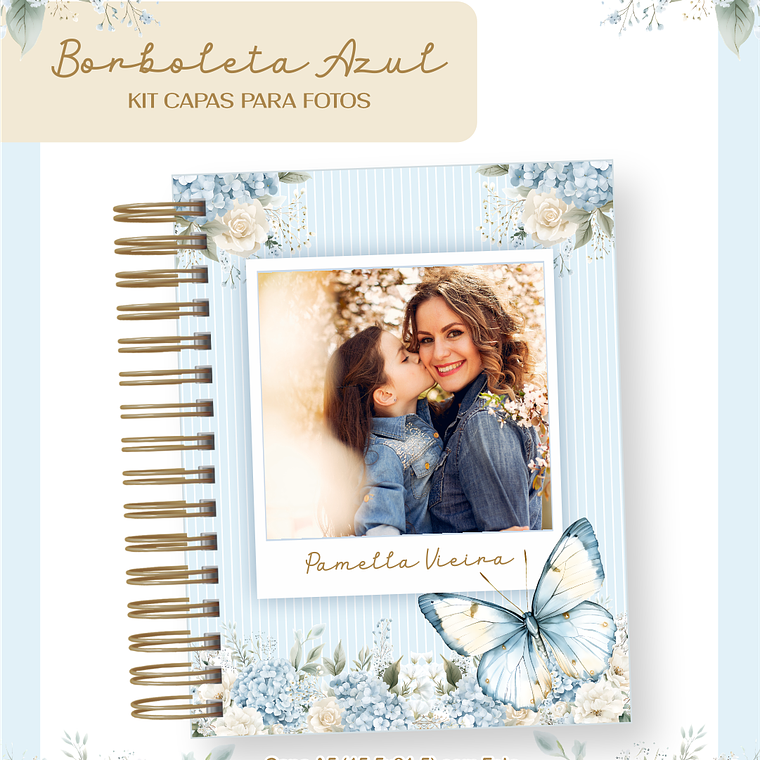 Arquivo Kit Capas de Agenda c/ fotos 5