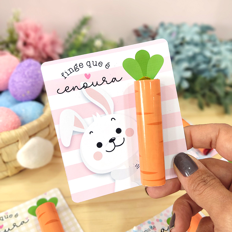Arquivo de Páscoa - Card Cenoura Batom 1