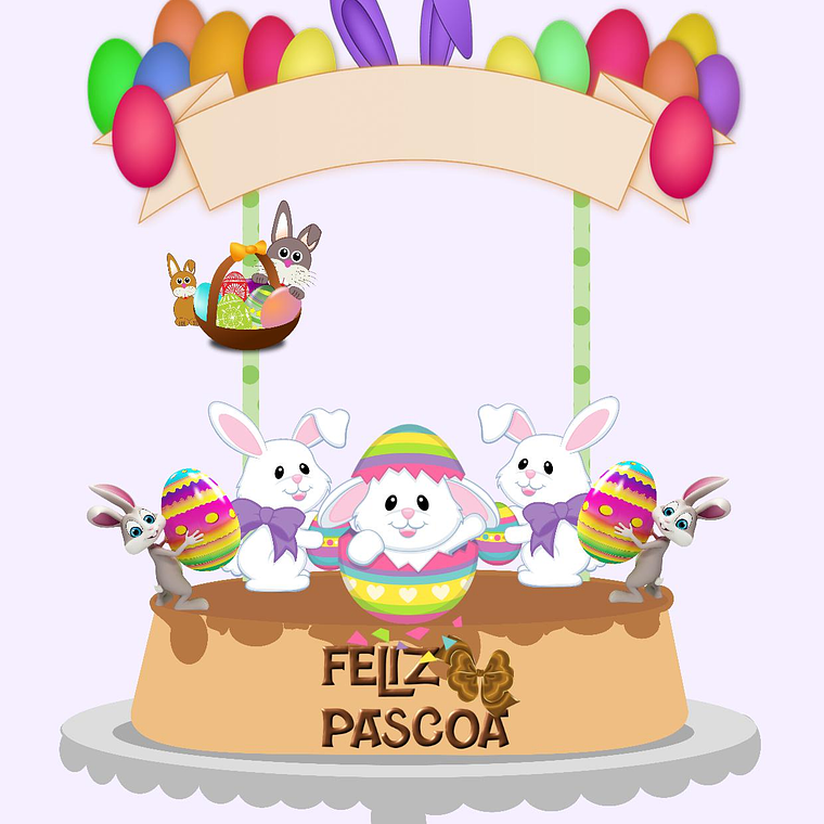 Arquivo Topo de Bolo Páscoa  Ovinhos 1