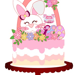 Arquivo Topo de Bolo Páscoa Cesta