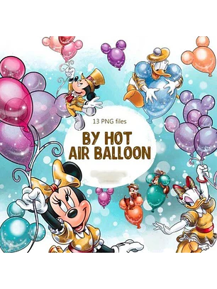 Kit Digital Disney Balão