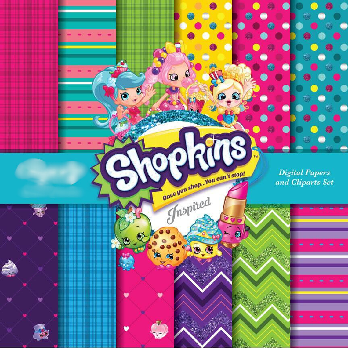 Kit Digital Shopkins 1