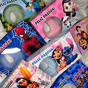150 Artes – Caixa Mini Confeiteiro para Páscoa - CANVA