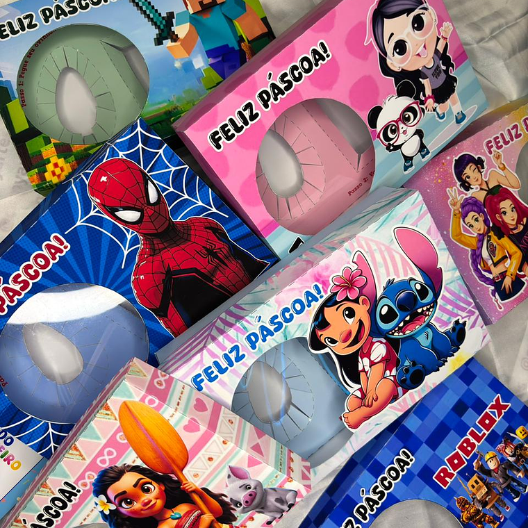 150 Artes – Caixa Mini Confeiteiro para Páscoa - CANVA 1