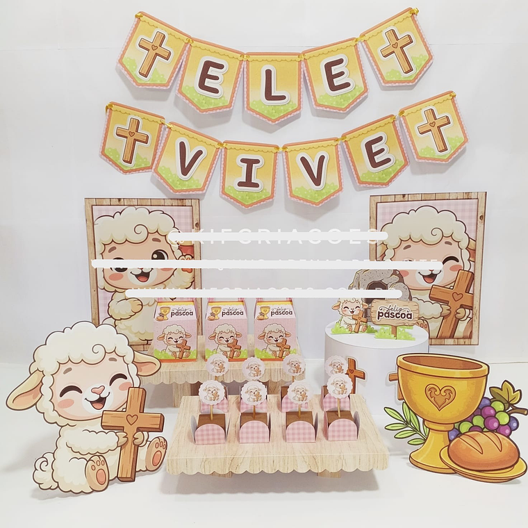 Arquivo Kit Festa Páscoa Cristã 1