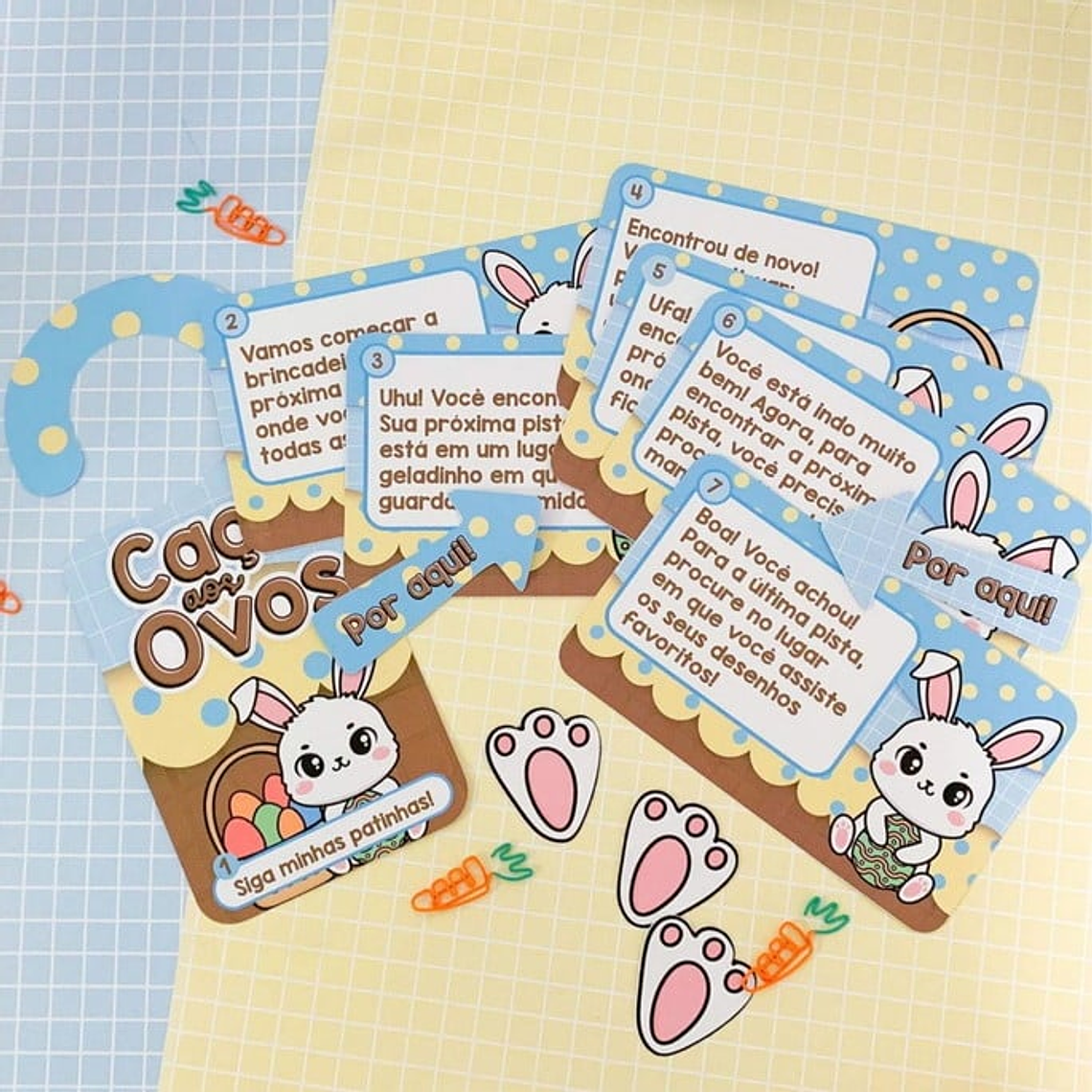 Arquivo Páscoa Caça aos ovos Azul  1