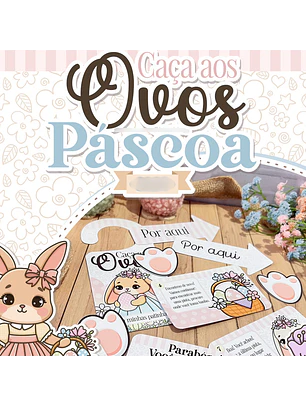 Arquivo Pascoa aos Ovos - Rosa e Azul 