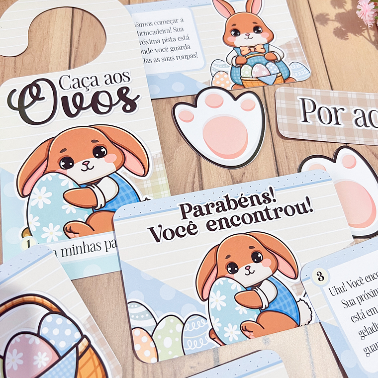 Arquivo Pascoa aos Ovos - Rosa e Azul  8