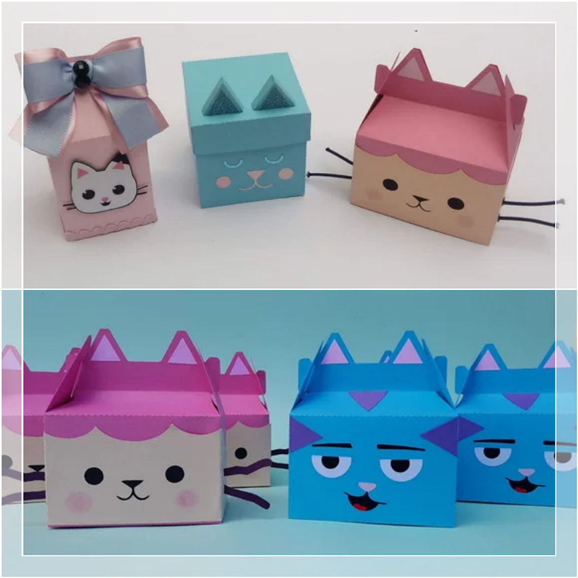 Arquivo de Corte Gatinhos A casa Mágica da Gabby 1