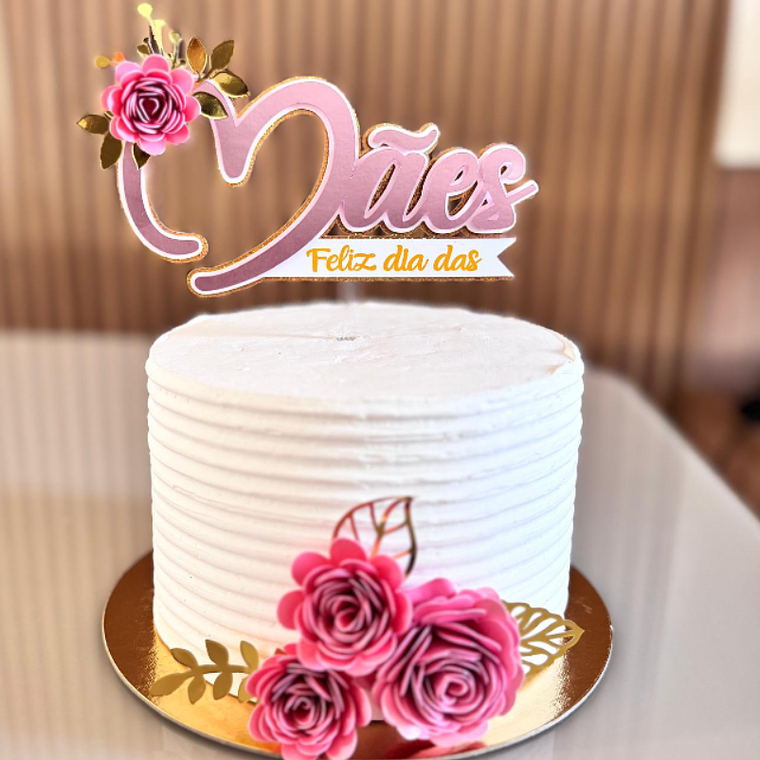 Arquivo Topo de Bolo Dia das Mães  1