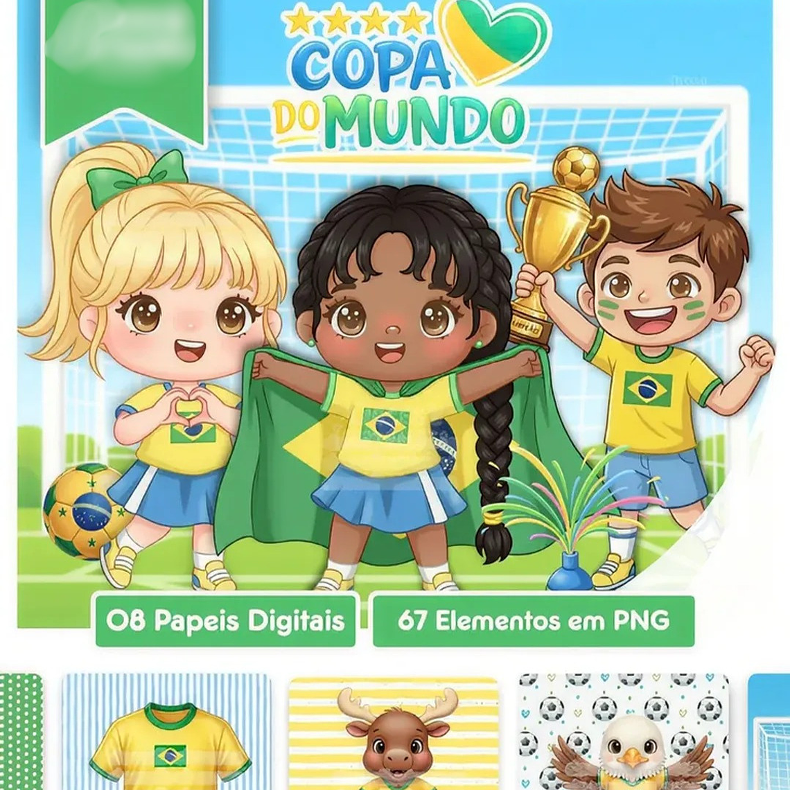 Kit Digital Copa do Mundo  1