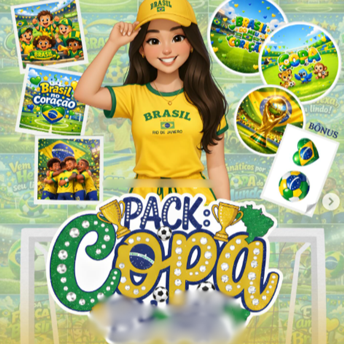 Pack Artes Copa do Mundo 2026 1