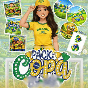 Pack Artes Copa do Mundo 2026