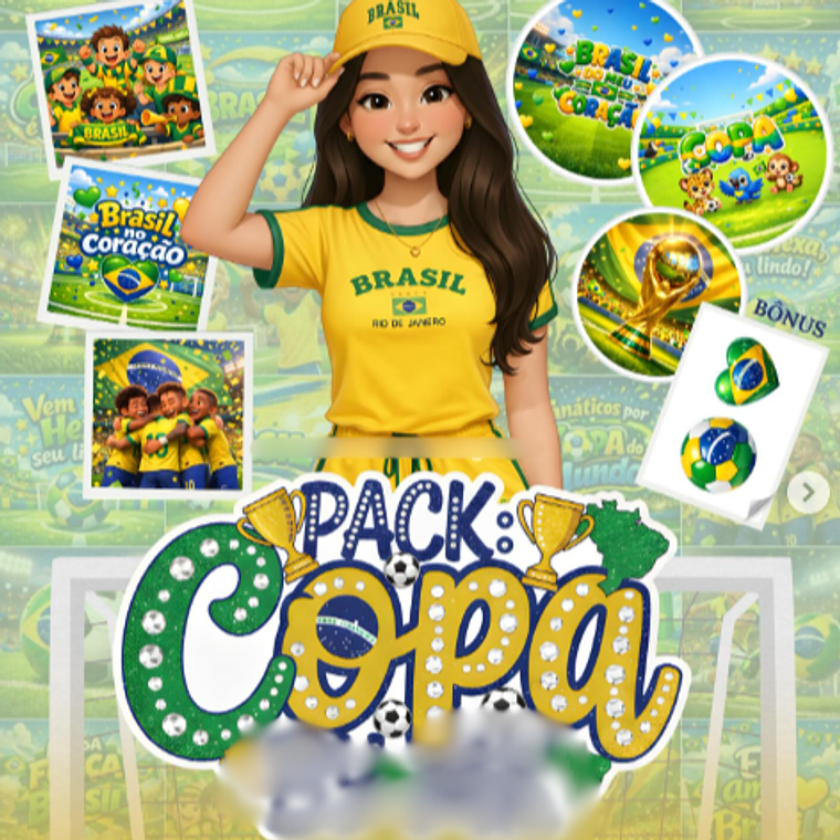 Pack Artes Copa do Mundo 2026 1