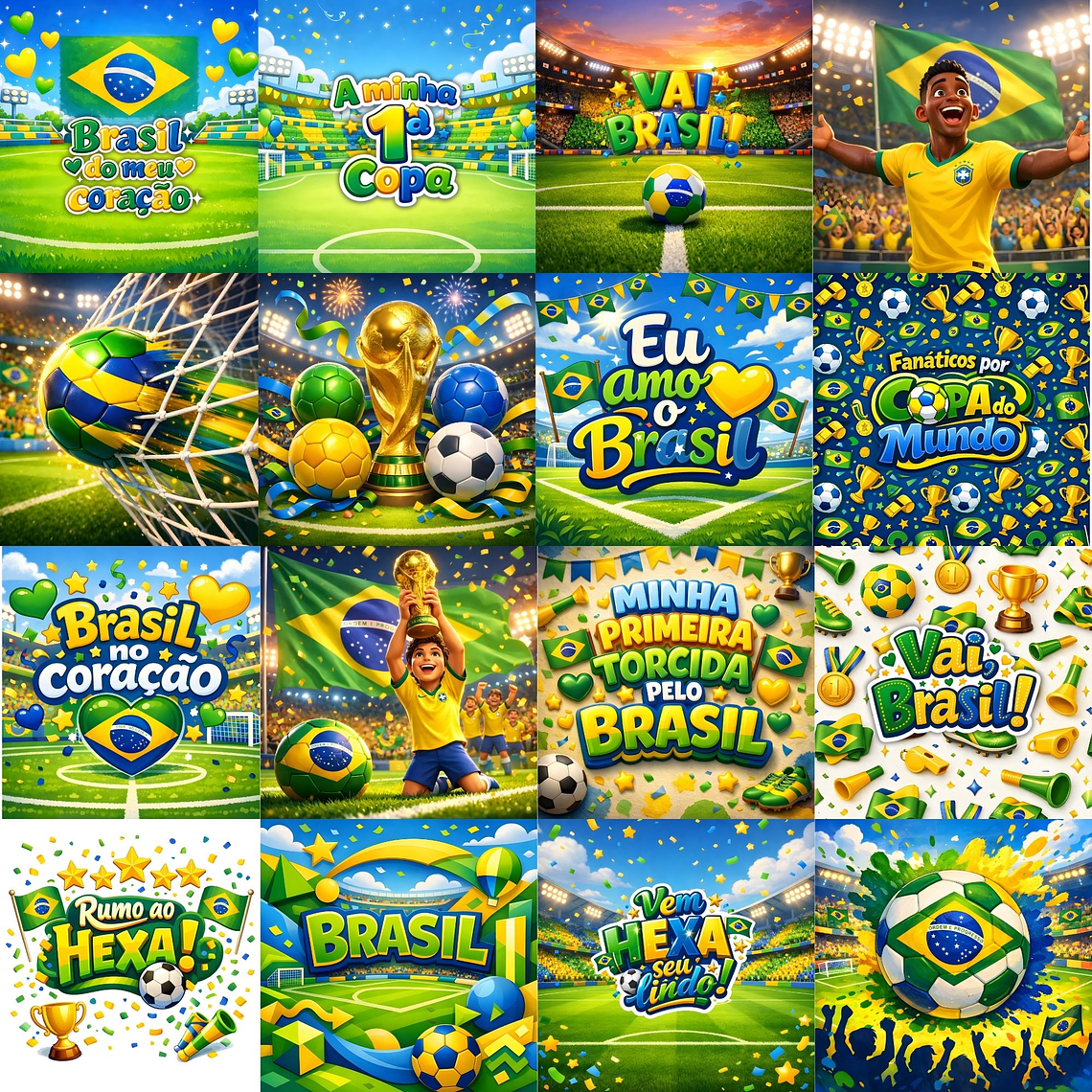Pack Artes Copa do Mundo 2026 2