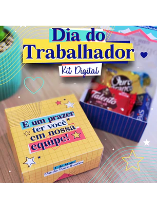 Kit Digital Dia do Trabalhador