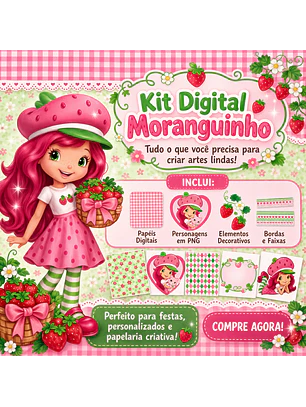 Kit Digital Moranguinho 