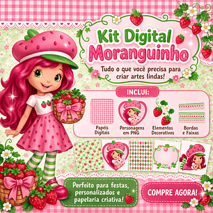 Kit Digital Moranguinho 