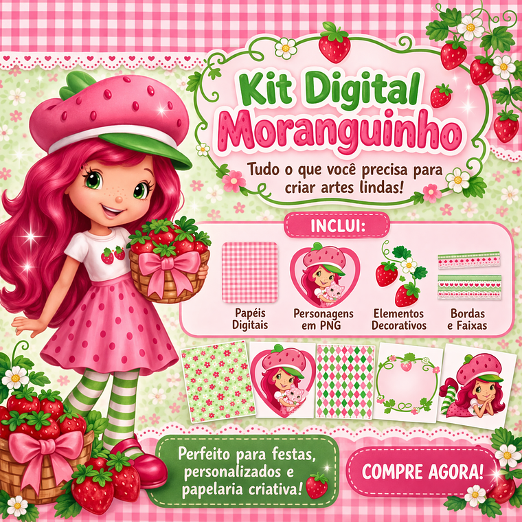 Kit Digital Moranguinho  1