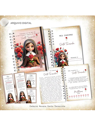 Arquivo Caderno Novena – Santa Teresinha