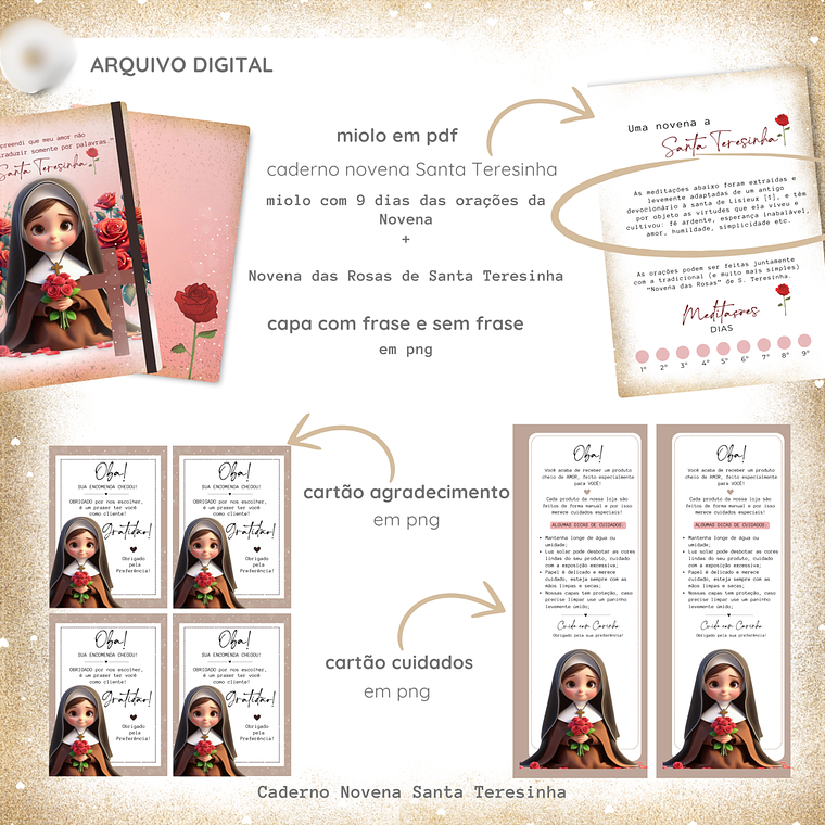 Arquivo Caderno Novena – Santa Teresinha 2