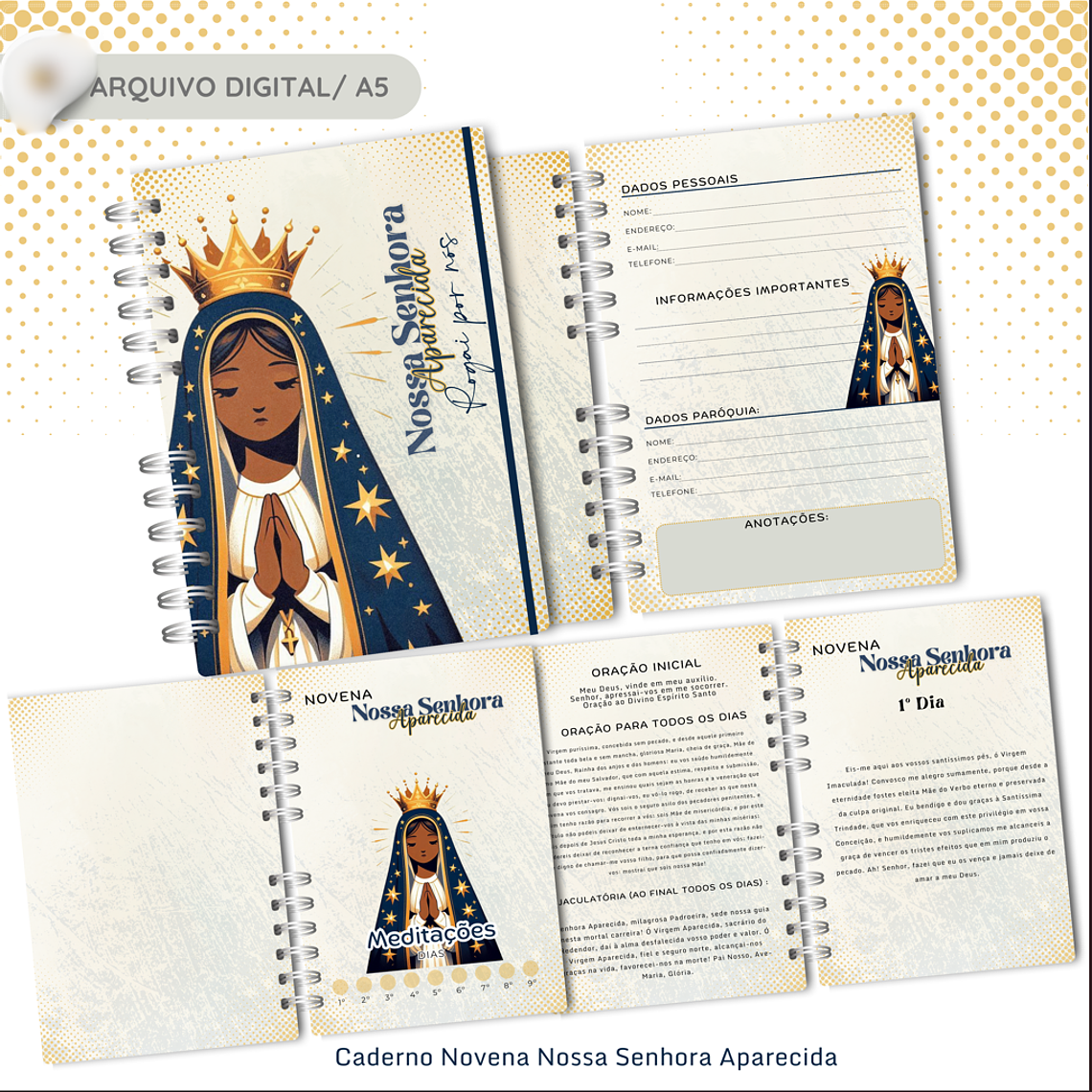 Arquivo Caderno Novena Nossa Senhora Aparecida 1