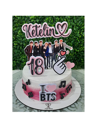 ARQUIVO TOPO DE BOLO BTS