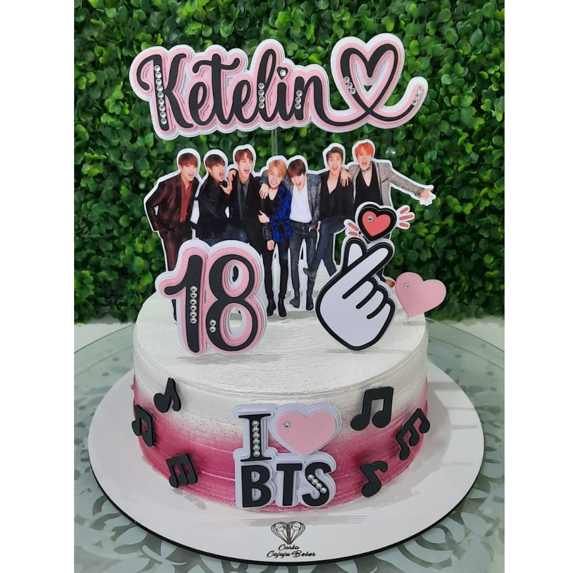 ARQUIVO TOPO DE BOLO BTS 1