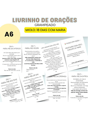 ARQUIVO Livrinho “18 Dias com Maria – Meditações para Mães” – Miolo Neutro