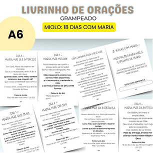 ARQUIVO Livrinho “18 Dias com Maria – Meditações para Mães” – Miolo Neutro