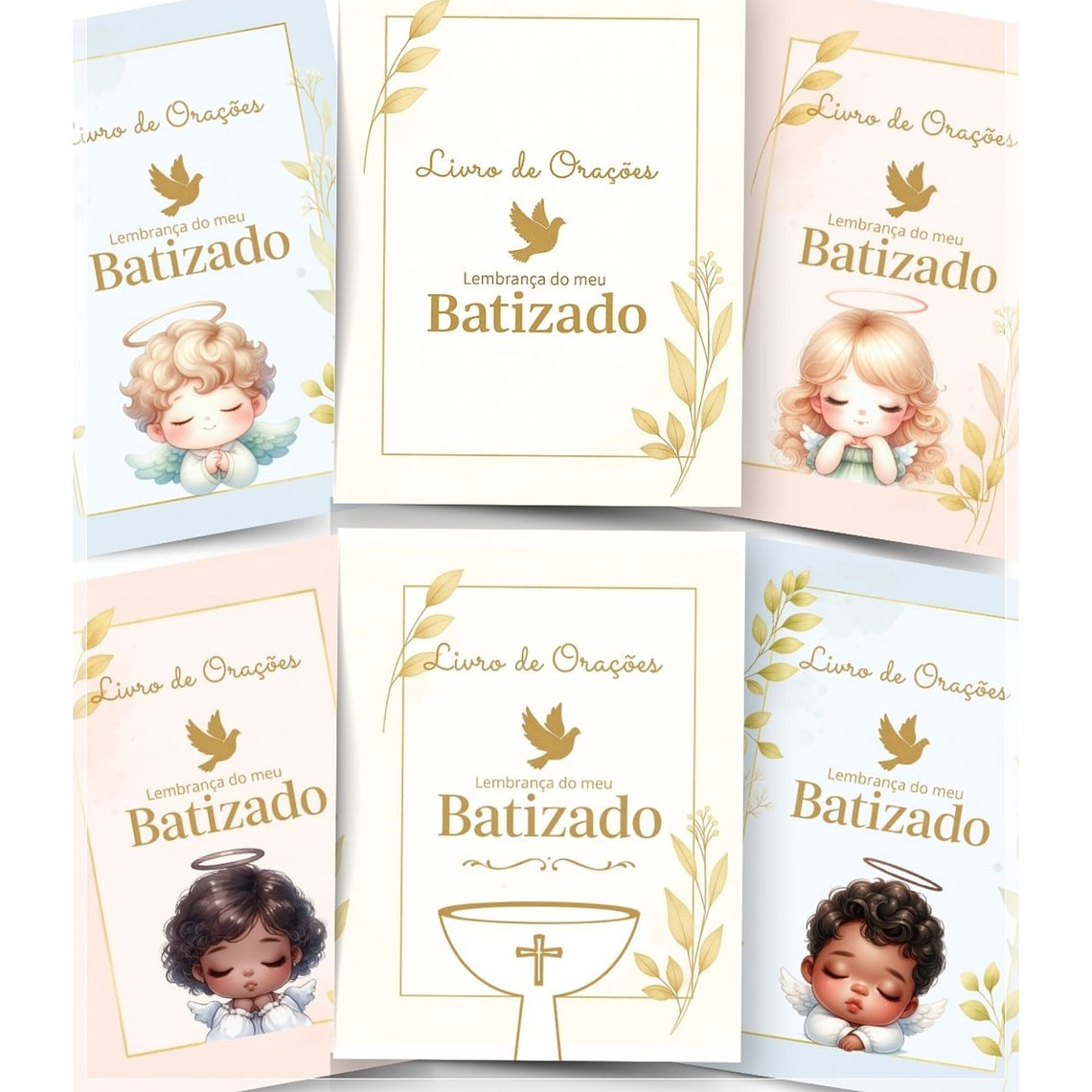 ARQUIVO CAPAS LIVRINHO DE ORAÇÕES - TEMA : BATISMO 2