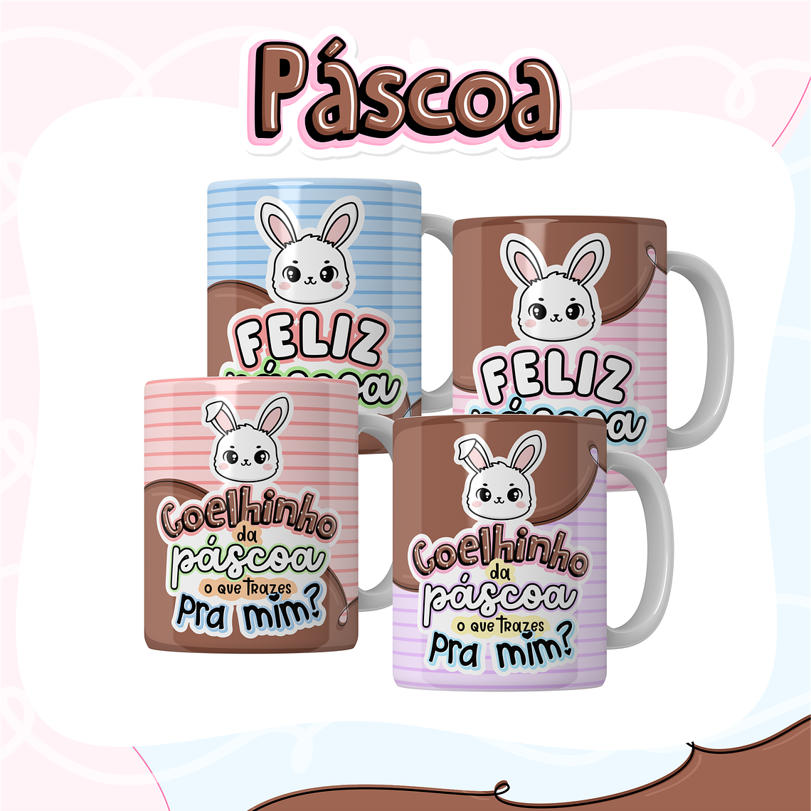 Kit Digital Páscoa 4