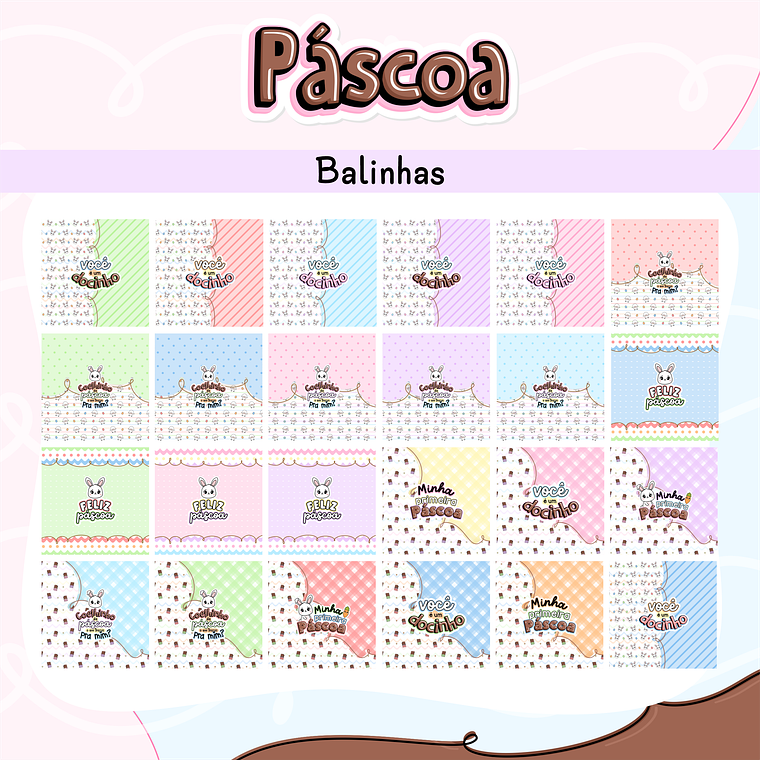 Kit Digital Páscoa 5