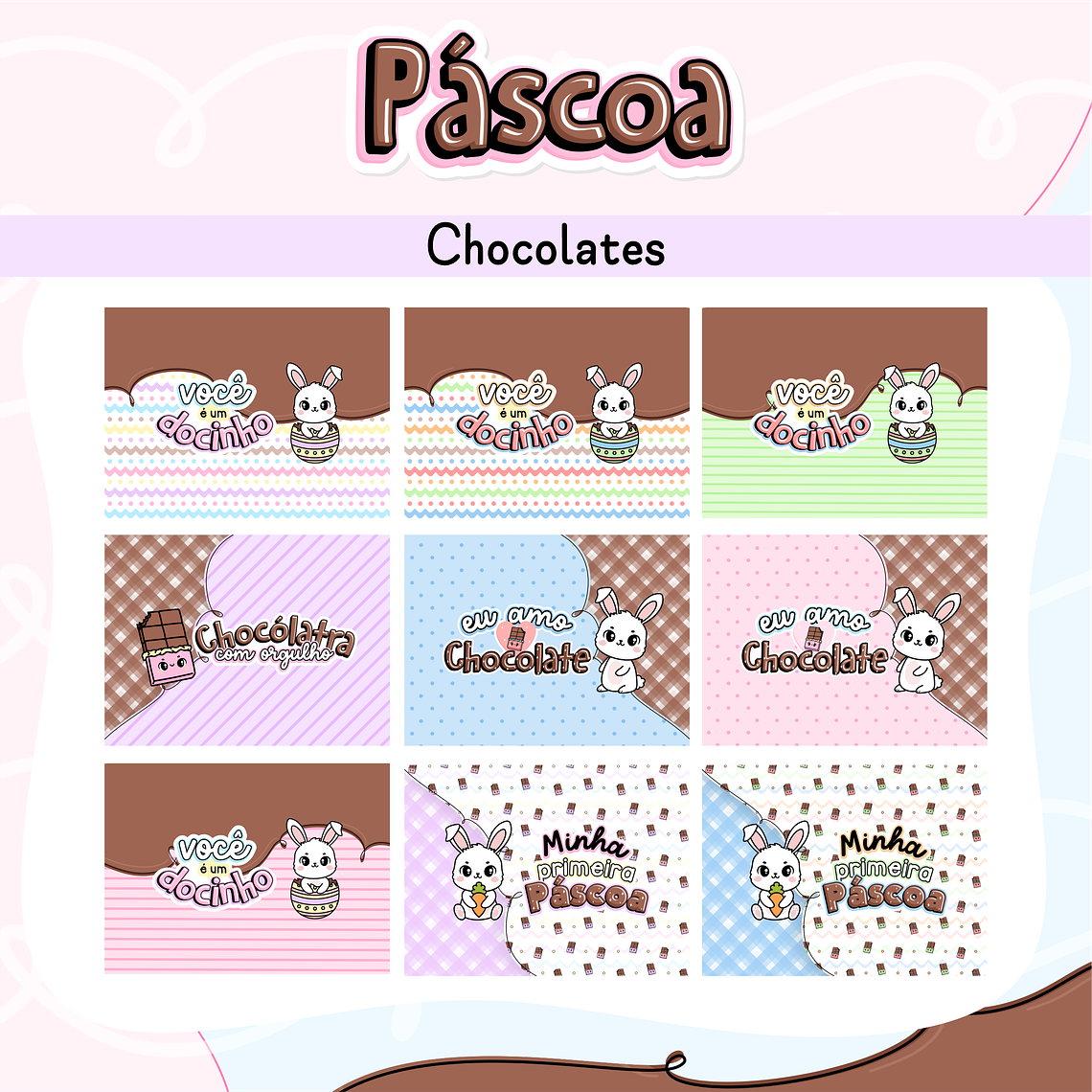 Kit Digital Páscoa 7