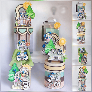 Arquivo de Corte Mickey e Safari 