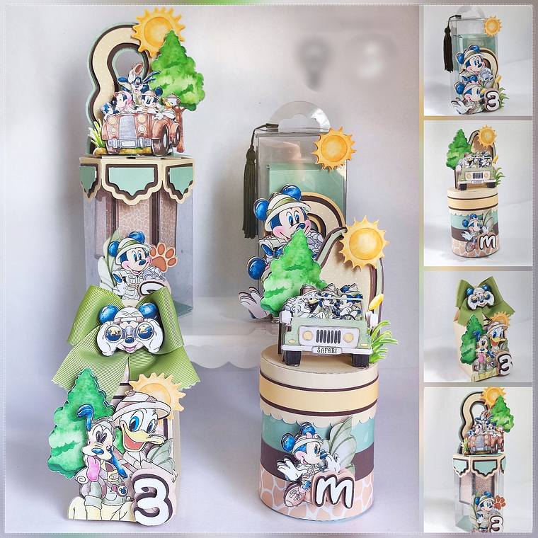 Arquivo de Corte Mickey e Safari  1