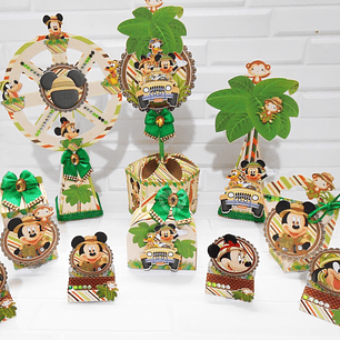 Arquivo de Corte Mickey e Safari 